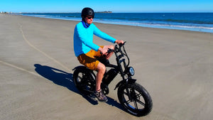 Best Fat Tire Beach Cruiser Electric Bike for Coastal and City Cruising