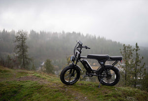 Best Full Suspension Fat Tire E-Bike for Trails and Riding: OUXI V8